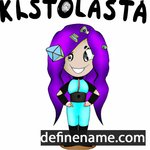 Krystallo cartoon