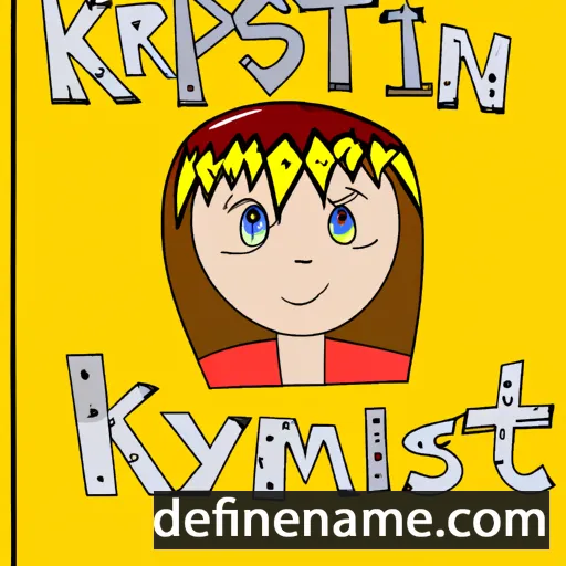 Krystin cartoon