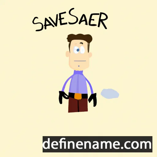 cartoon of the name Ksavers