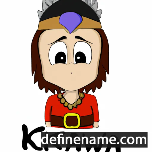 cartoon of the name Ksawra