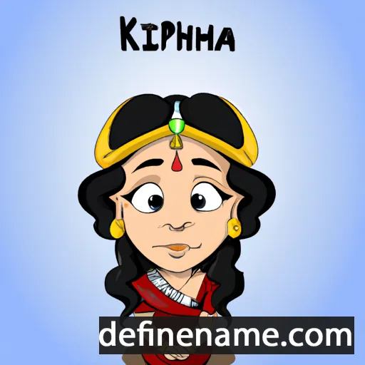 cartoon of the name Kshipra