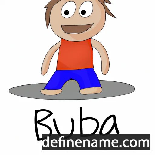 cartoon of the name Kuba