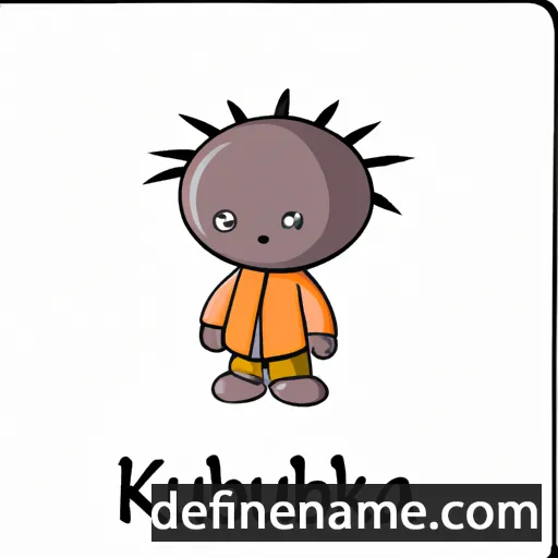 cartoon of the name Kubuka