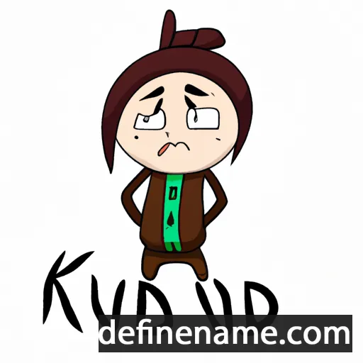 cartoon of the name Kudrun