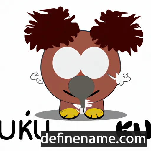 cartoon of the name Kukuyu