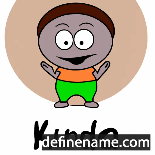 cartoon of the name Kunda