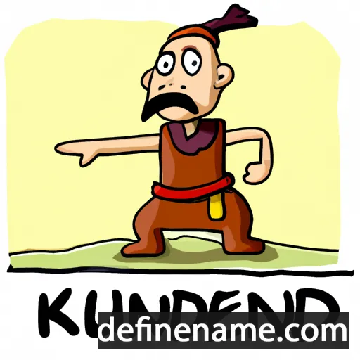 cartoon of the name Kunduz