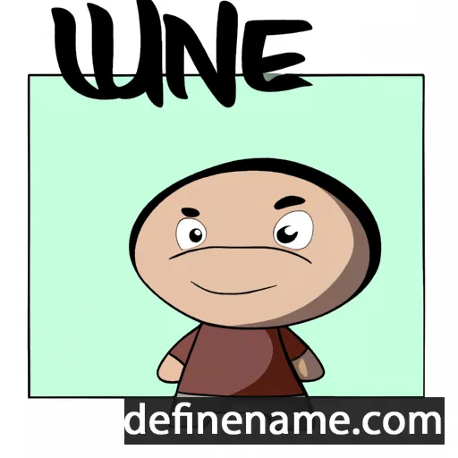 cartoon of the name Kune