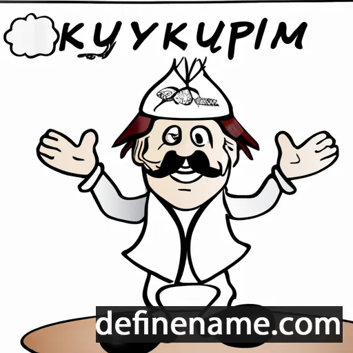 Küpeyakwüskonam cartoon