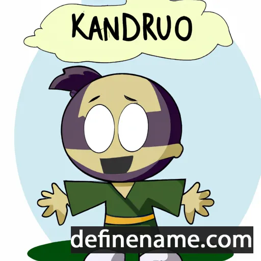 cartoon of the name Kurando