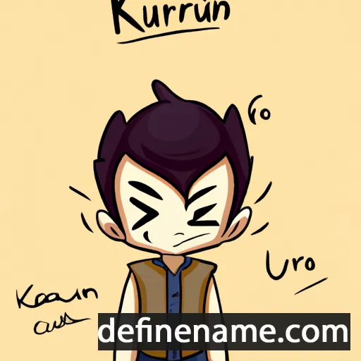 cartoon of the name Kuren