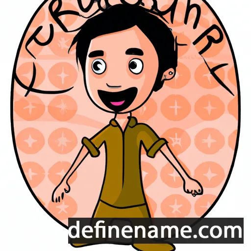 cartoon of the name Kurian