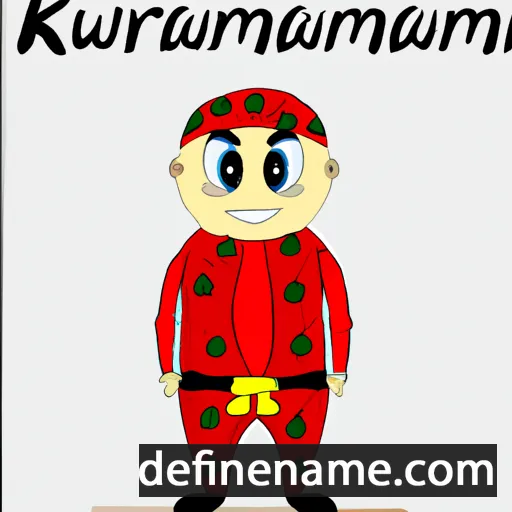 cartoon of the name Kurmanjan