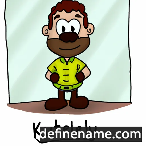 cartoon of the name Kurtley