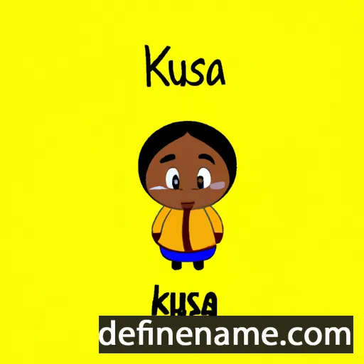 cartoon of the name Kuseka