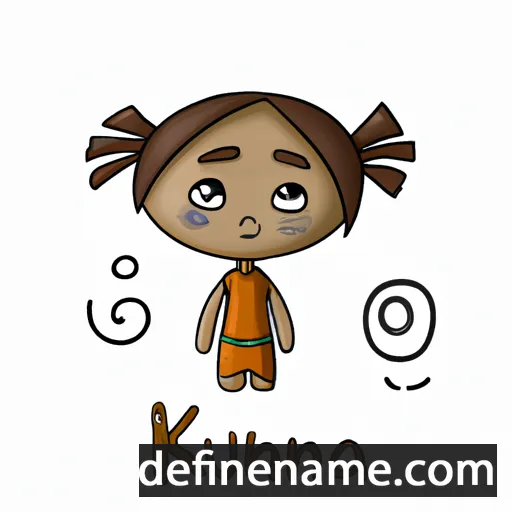 cartoon of the name Kuuna