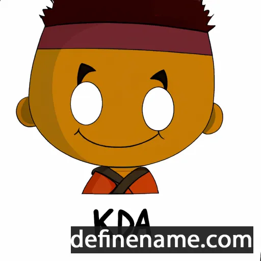 cartoon of the name Kwada