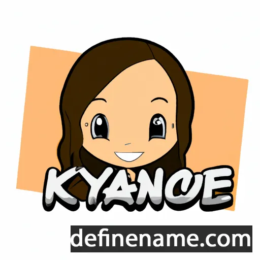 Kyanne cartoon