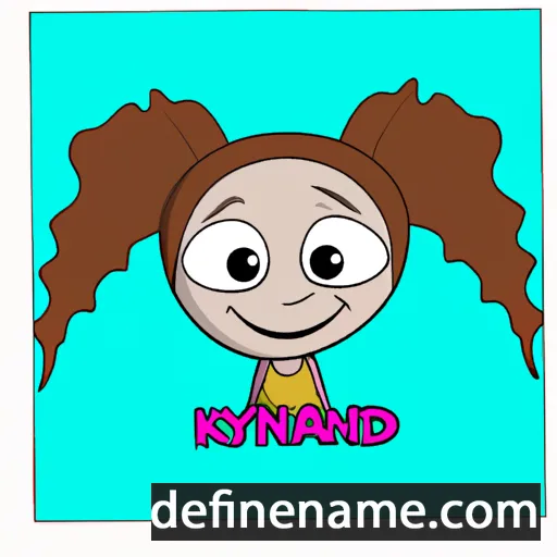 cartoon of the name Kynndal