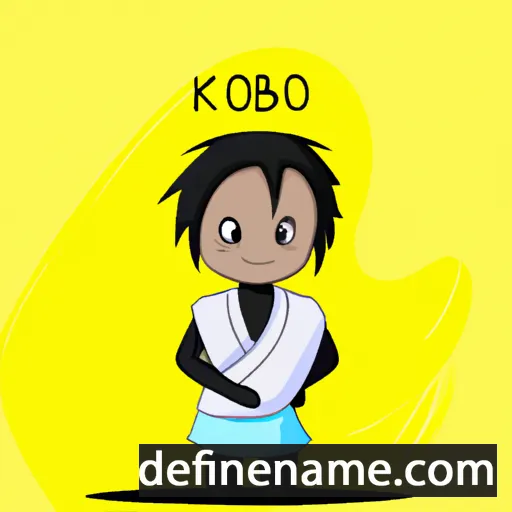 cartoon of the name Kyobi