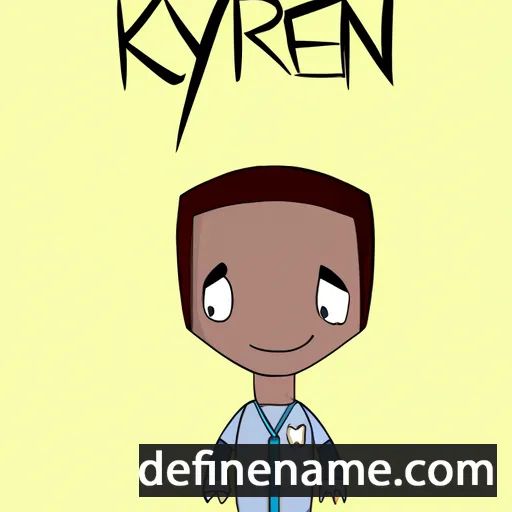 Kyrien cartoon