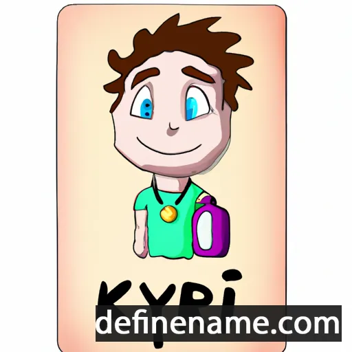 cartoon of the name Kyryk