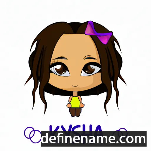 Kysha cartoon