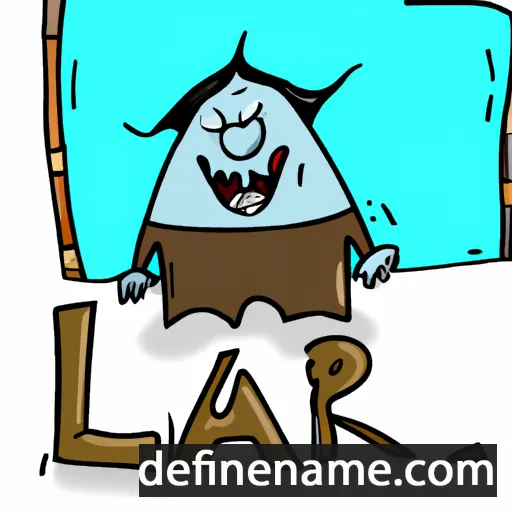 cartoon of the name Lair