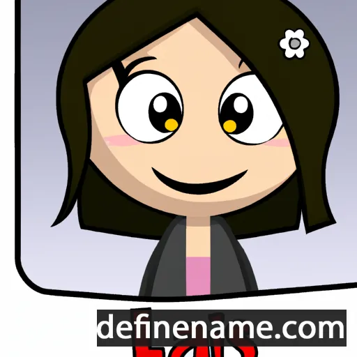 cartoon of the name Lais