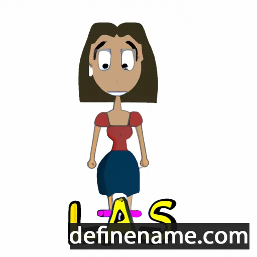 cartoon of the name Lais