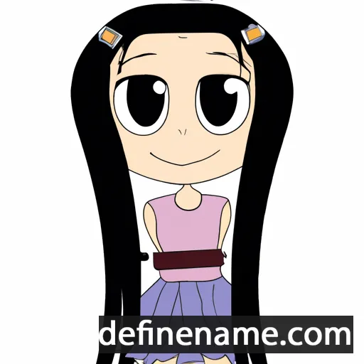 cartoon of the name Laissa