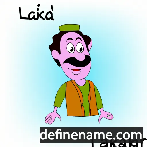 Lakdar cartoon