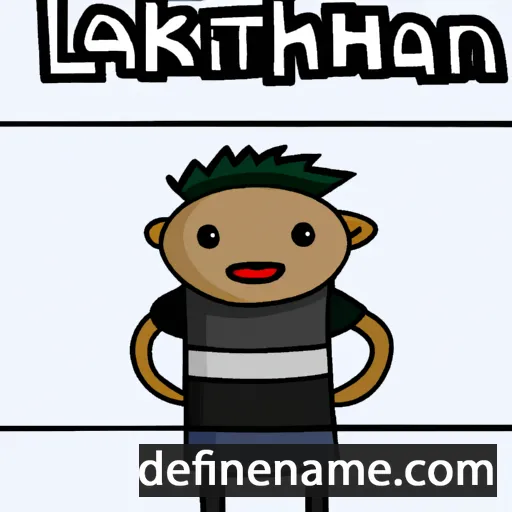 Lakeithian cartoon