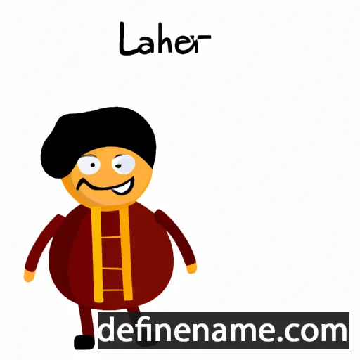 cartoon of the name Lakhshar