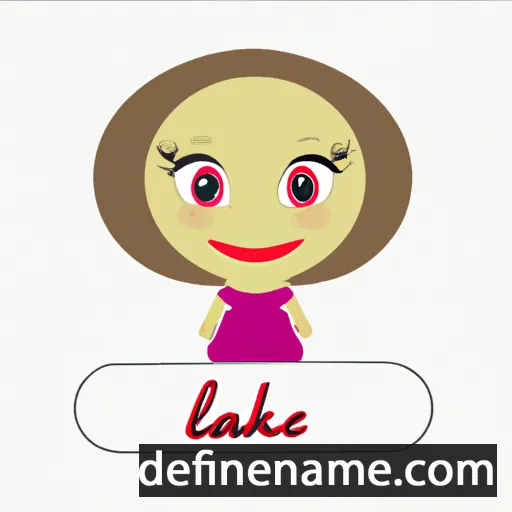 cartoon of the name Lakmé