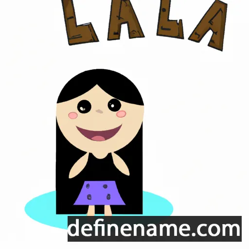 Lalá cartoon