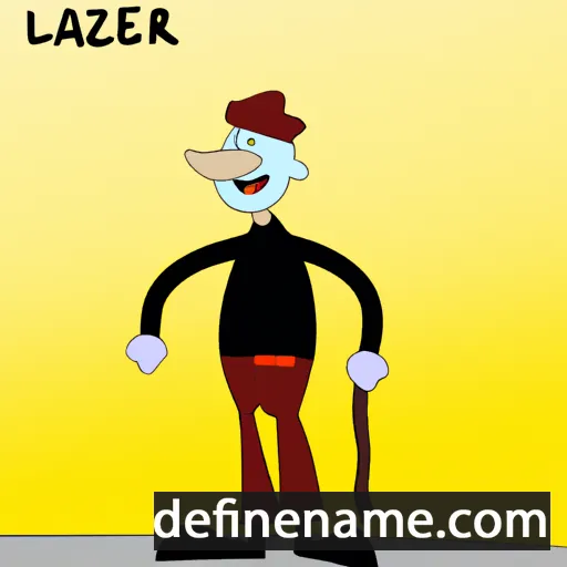 cartoon of the name Lalezar