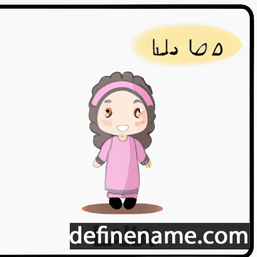 Lallah cartoon