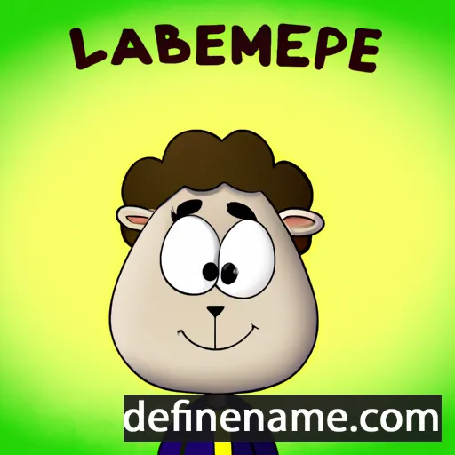 cartoon of the name Lamberth