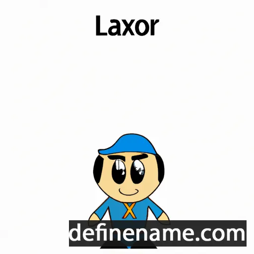 Làxaro cartoon