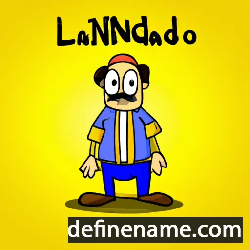 Landelino cartoon