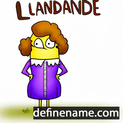 Landetrude cartoon