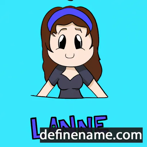 Lanie cartoon