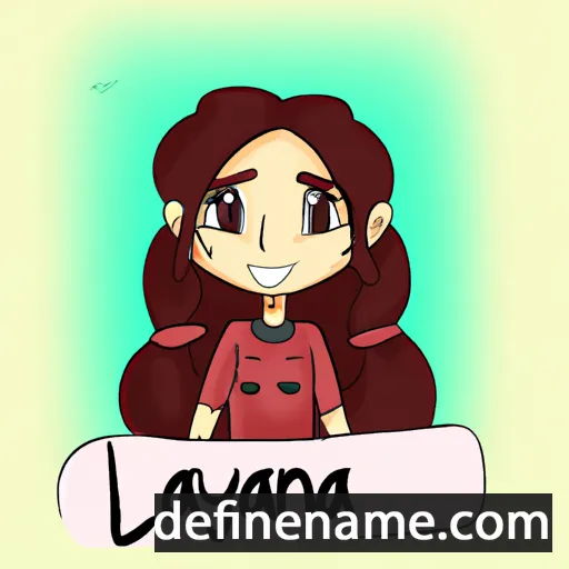 Lanya cartoon