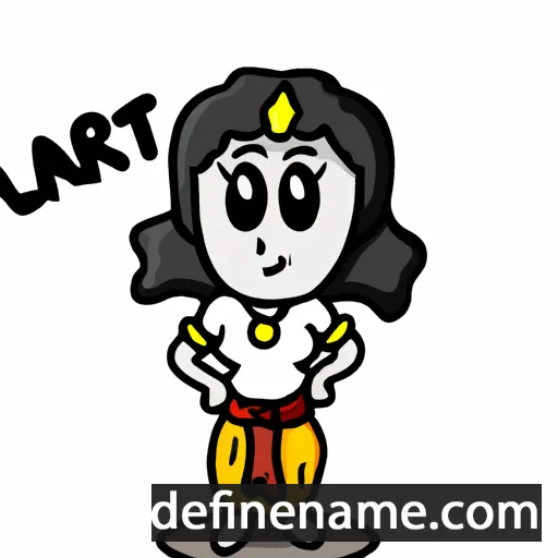 Larasati cartoon