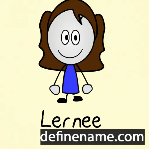 Larene cartoon