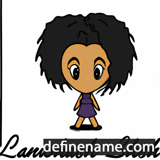 Lashawna cartoon