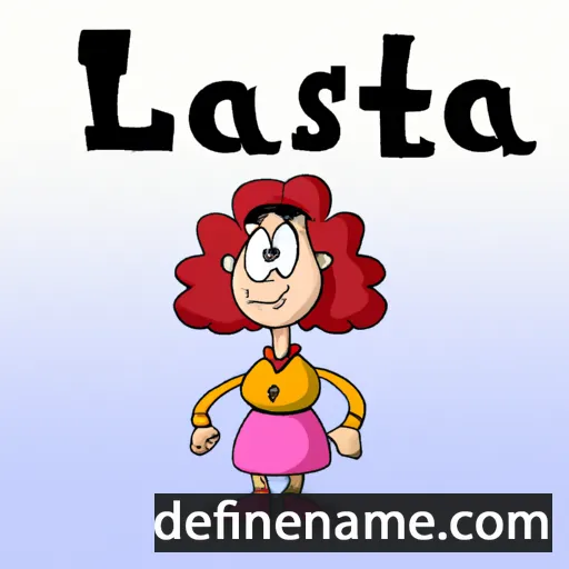 Lasta cartoon