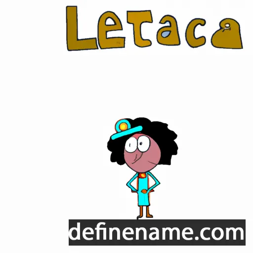 cartoon of the name Latreca