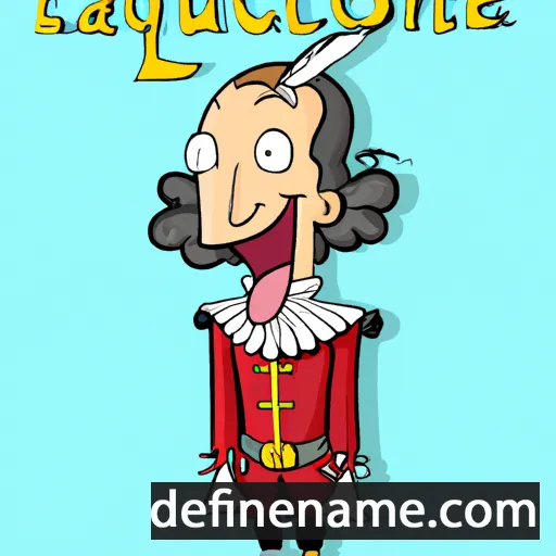 cartoon of the name Launcelot